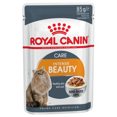 Hrana umeda pentru pisici royal canin intense beauty 85g
