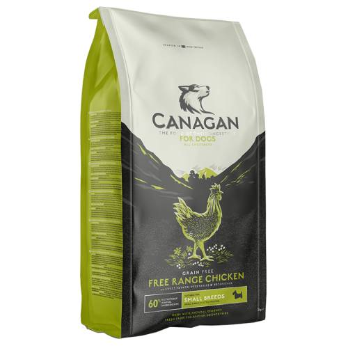 Hrana uscata pentru caini canagan grain free small breed cu pui 6 kg