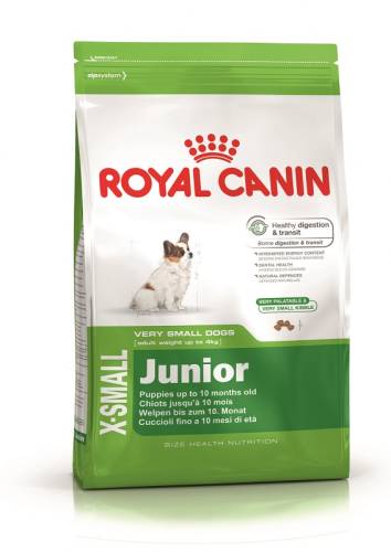 Hrana uscata pentru caini royal canin x-small junior 1.5 kg