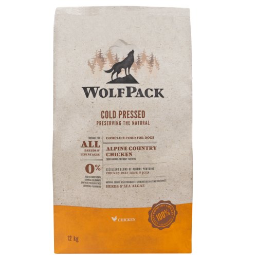 Hrana uscata pentru caini wolfpack cp pui 12kg