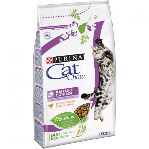Hrana uscata pentru pisici cat chow special care hairball 1.5 kg