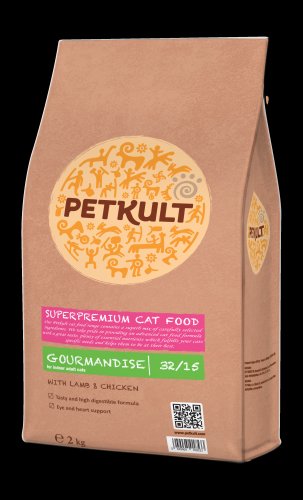 Hrana uscata pentru pisici petkult gourmandise 2 kg