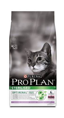 Hrana uscata pentru pisici pro plan sterilised cu curcan 10 kg