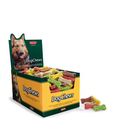 Recompensa pentru caini dog chews os presat 5 cm 350 buc/cutie