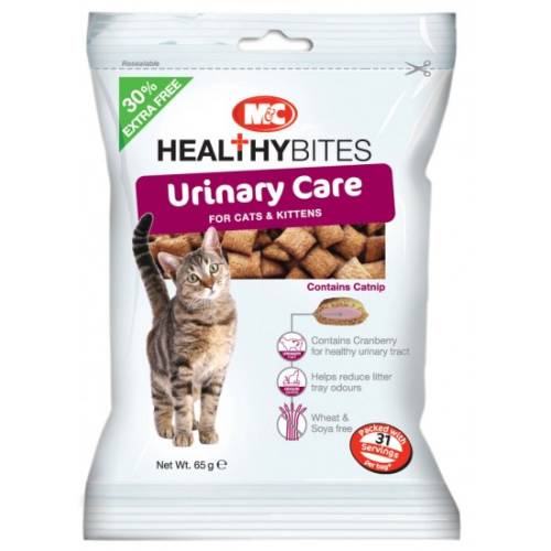 Recompensa pentru pisici m&c snack urinary care 65gr