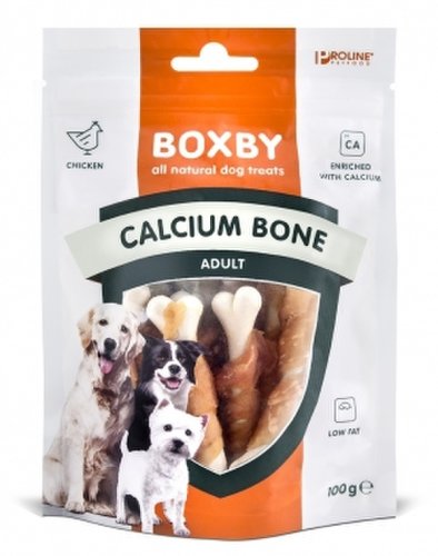 Recompense caini proline boxby calcium bone 100 g