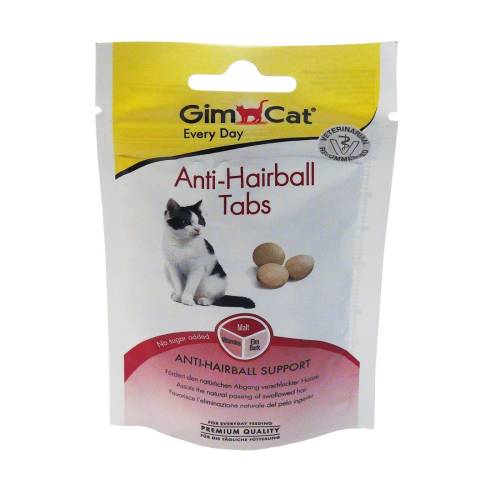 Recompense pentru pisici gimcat anti hairball tabs 40g