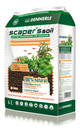 Sol fertil pentru plante dennerle scaper's soil 4l