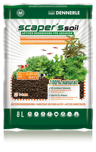 ​sol fertil pentru plante dennerle scaper's soil 8l
