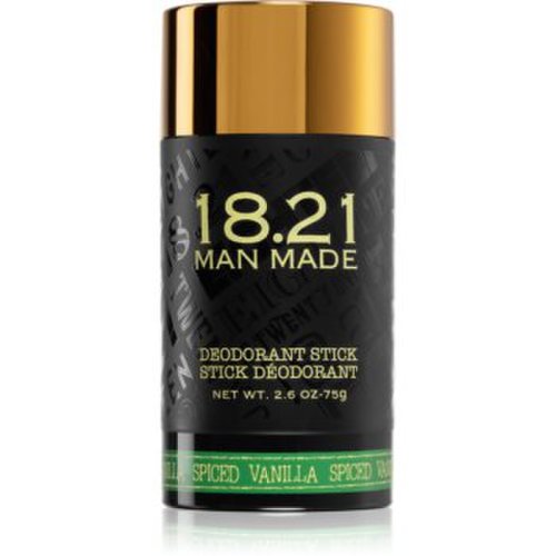 18.21 man made spiced vanilla deodorant fără conținut săruri de aluminiu