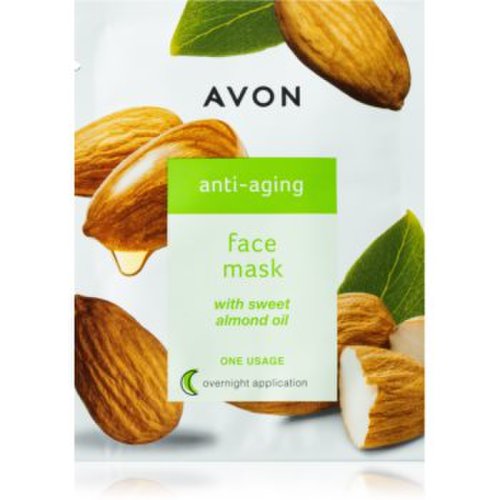 Avon face mask anti-aging masca faciala cu efect de intinerire cu ulei de migdale