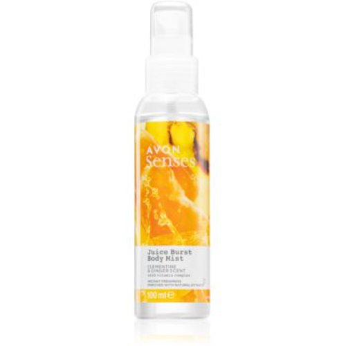 Avon senses juice burst clementine & ginger spray de corp racoritor