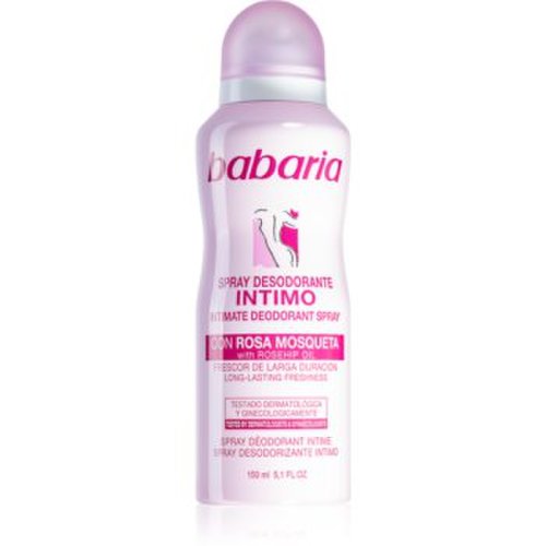 Babaria rosa mosqueta deodorant pentru partile intime