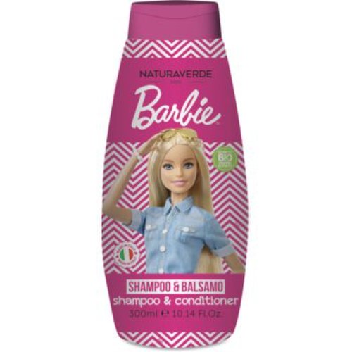 Barbie shampoo and conditioner sampon si balsam 2 in 1 pentru copii