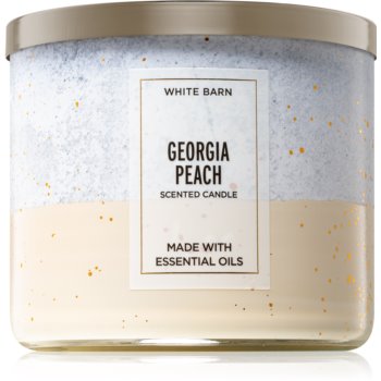 Bath & body works georgia peach lumânare parfumată iii