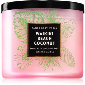 Bath & body works waikiki beach coconut lumânare parfumată