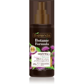 Bielenda botanic formula burdock + nettle conditioner spray leave-in pentru par gras