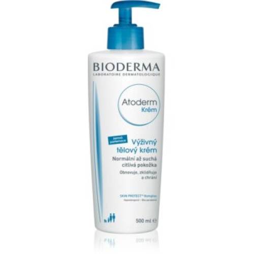 Bioderma atoderm cremă nutritivă de corp pentru piele normală, sensibilă și uscată produs parfumat