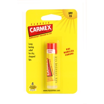 Carmex classic balsam pentru buze cu efect hidratant spf 15