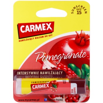 Carmex pomegranate balsam pentru buze cu efect hidratant spf 15