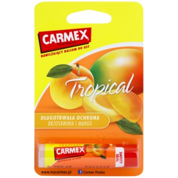 Carmex tropical balsam pentru buze cu efect hidratant