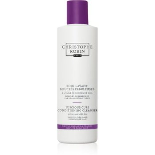 Christophe robin luscious curl conditioning cleanser with chia seed oil balsam de curățare pentru par ondulat si cret