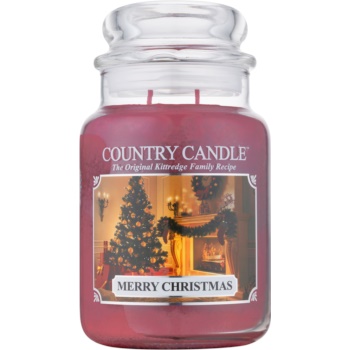 Country candle merry christmas lumânare parfumată