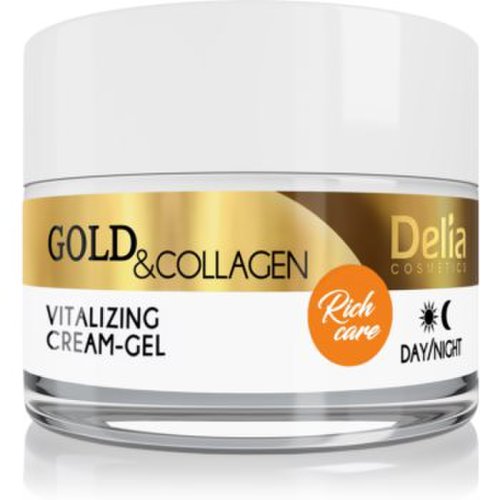 Delia cosmetics gold & collagen rich care cremă facială revitalizantă