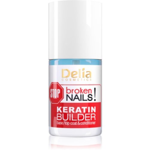 Delia cosmetics stop broken nails! tratament cu cheratină pentru regenerarea unghiilor slăbite