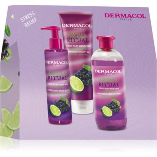 Dermacol aroma ritual grape & lime set cadou (pentru baie)