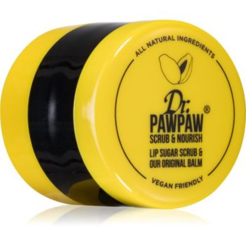 Dr. pawpaw scrub & nourish balsam și exfoliant pentru buze