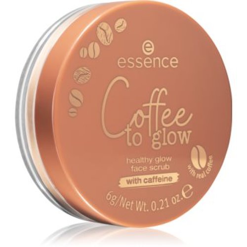 Essence coffee to glow exfoliant cu efect calmant pentru piele
