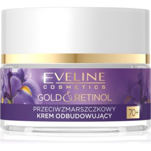 Eveline cosmetics gold & retinol cremă regeneratoare împotriva ridurilor 70+