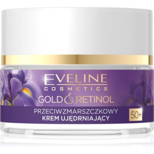 Eveline cosmetics gold & retinol lift crema de fata pentru fermitate antirid