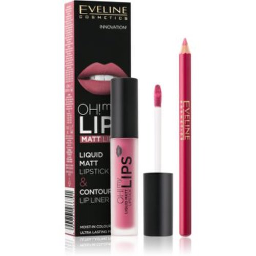 Eveline cosmetics oh! my lips matt set îngrijire buze