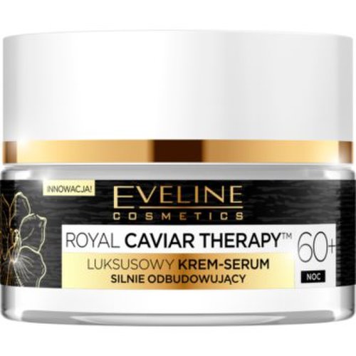 Eveline cosmetics royal caviar therapy crema de noapte intensiva extract de melc
