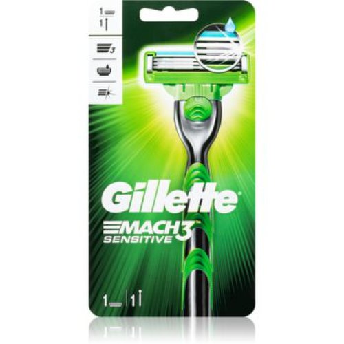 Gillette mach3 sensitive aparat de ras rezerva lama 1 pc