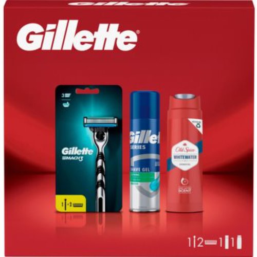 Gillette mach3 sensitive set cadou pentru bărbați