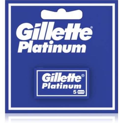 Gillette platinum double edge lame de rezerva