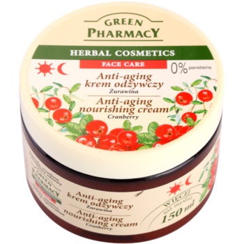 Green pharmacy face care cranberry crema hranitoare impotriva imbatranirii pielii
