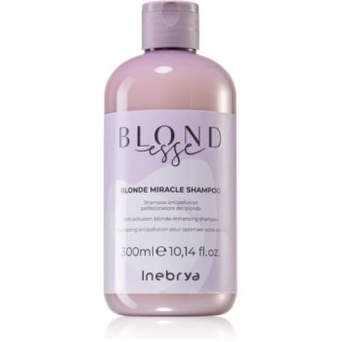 Inebrya blondesse blonde miracle shampoo șampon detoxifiant pentru curățare pentru par blond