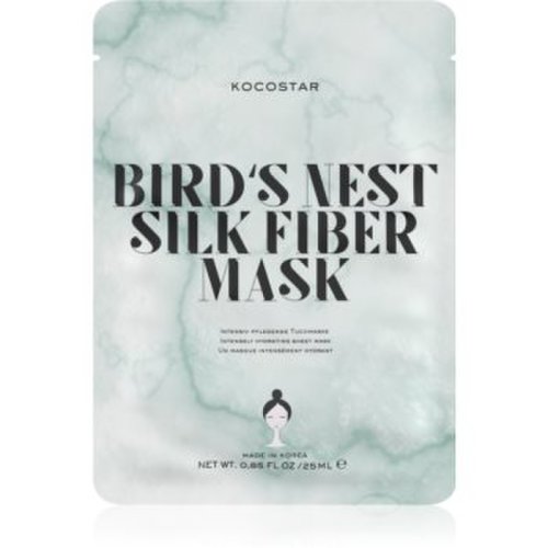 Kocostar bird's nest silk fiber mask masca pentru celule pentru o hidratare intensa
