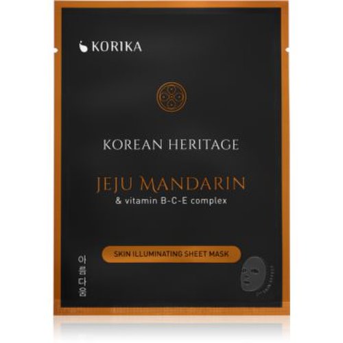 Korika korean heritage mască textilă iluminatoare