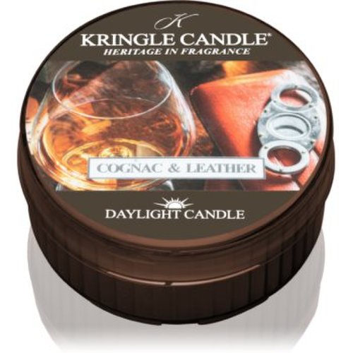 Kringle candle brandy & leather lumânare