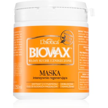 L’biotica biovax dry hair masca regeneratoare si hidratanta pentru par uscat si deteriorat