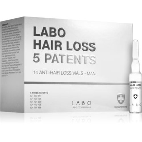 Labo hair loss 5 patents tratament intensiv impotriva caderii parului pentru barbati