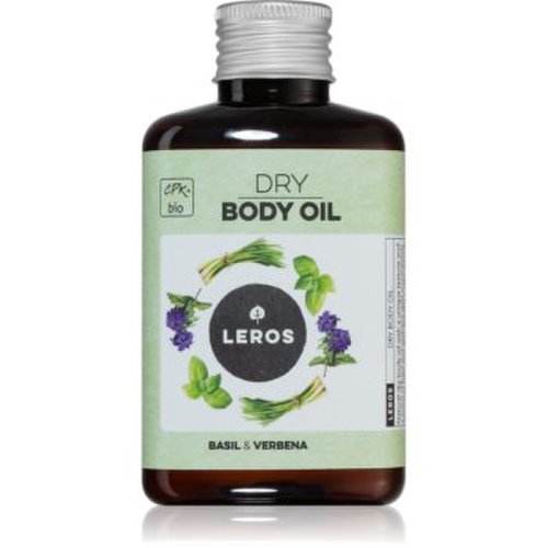 Leros dry body oil basil & verbena ulei uscat