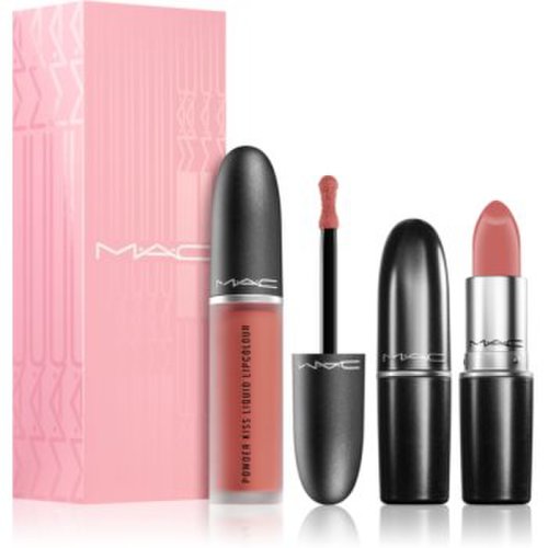 Mac cosmetics powder kiss lip kit: like a daughter set de cosmetice (pentru femei)