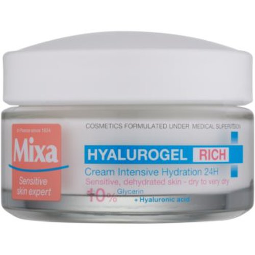 Mixa hyalurogel rich crema de zi intens hidratanta cu acid hialuronic