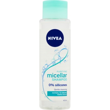 Nivea micellar shampoo șampon micelar răcoritor pentru par normal spre gras